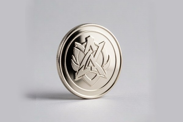 Minted challenge coin