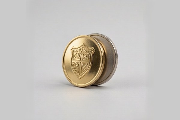 Single-sided challenge coin